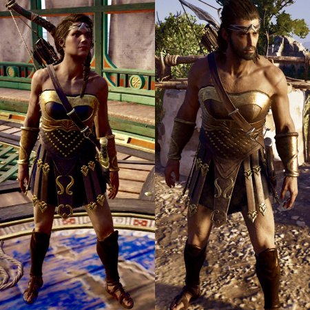 Ассасин крид одиссея алексиос и кассандра