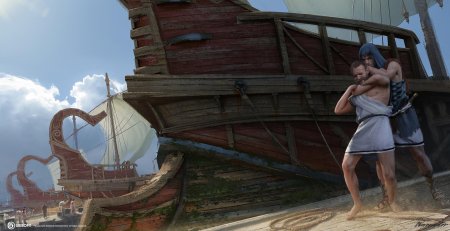 Ассасин крид одиссея корабль