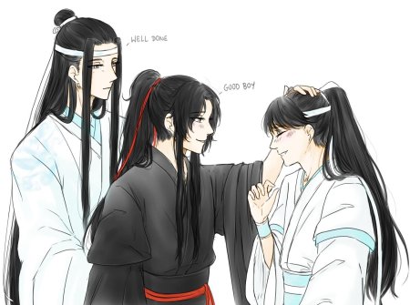 Магистр дьявольского культа лань чжань маньхуа