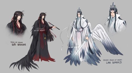 Магистр дьявольского культа аниме персонажи