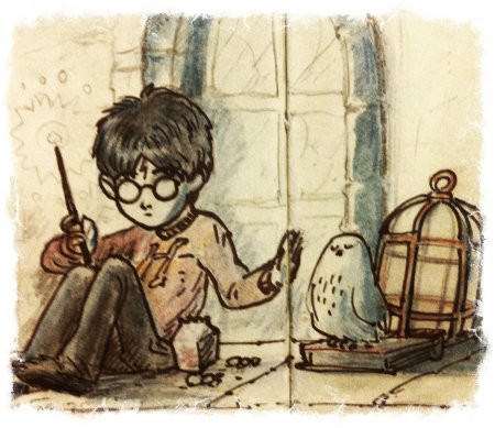 Иллюстрации гарри поттер