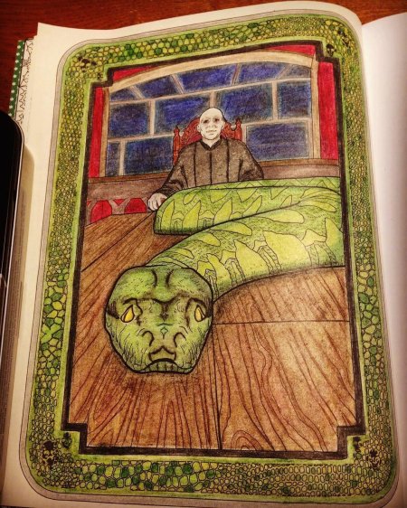 Harry potter colouring book