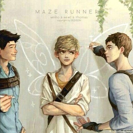 Томас сангстер бегущий в лабиринте арт