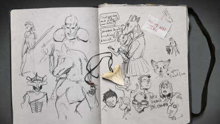 Life is strange 2 скетчбук шона