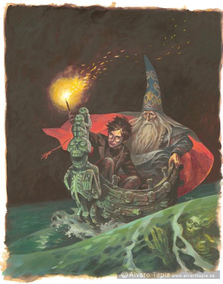 Гарри поттер иллюстрации