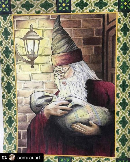 Гарри поттер иллюстрации