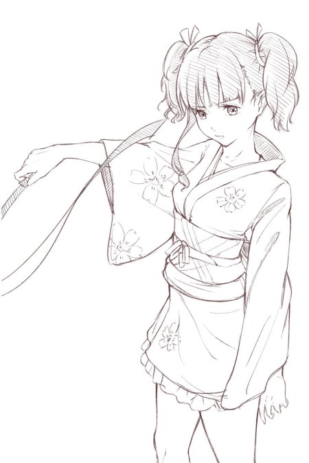 Раскраски японские аниме