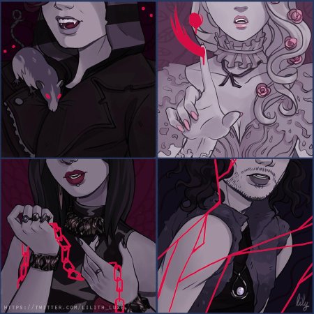 Девушка вампиров