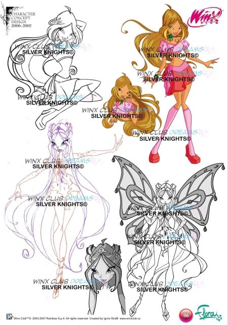 Винкс энчантикс концепт арты