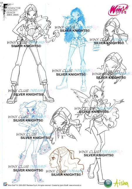 Винкс концепт арты