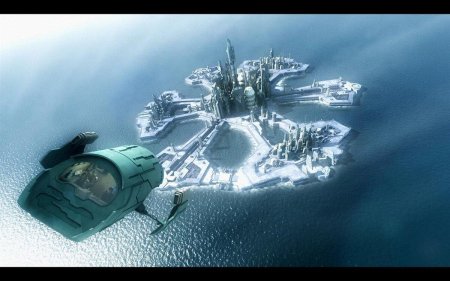 Звездные врата атлантида город