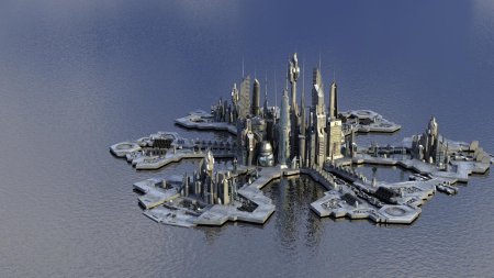 Звездные врата атлантида город