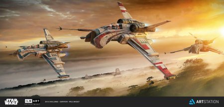 Звездный истребитель т x wing