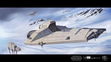 Десантный корабль концепт звёздные войны