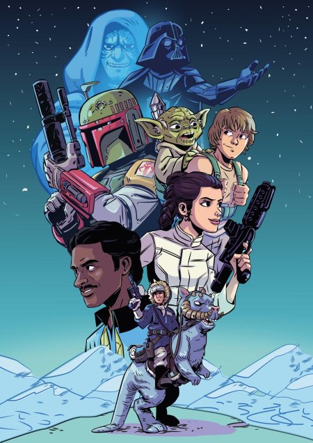 Плакат звездные войны