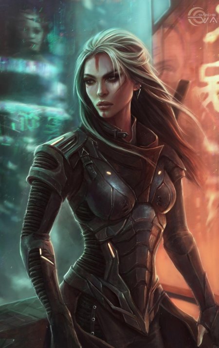 Shadowrun эльф киберпанк