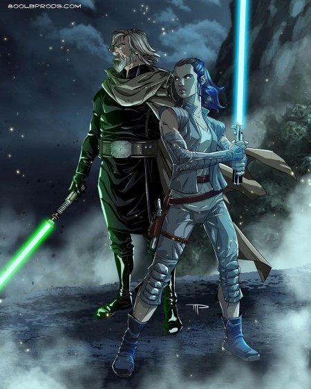 Рей рыцарь джедай