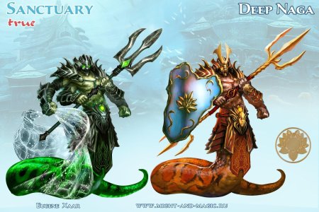 Герои меча и магии 7 наги