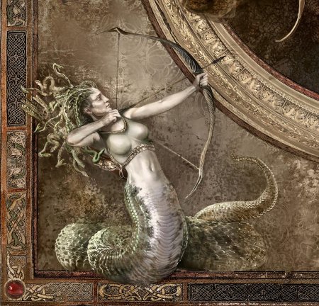 Медуза горгона ламия