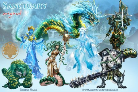 Нага герои меча и магии арт