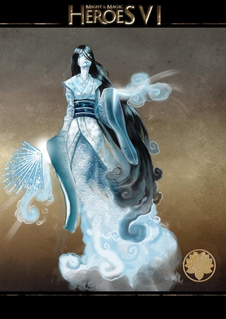 Герои меча и магии юки онна