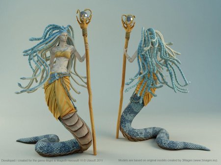 Герои меча и магии 3 медуза