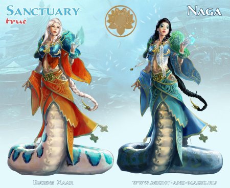 Герои меча и магии 6 наги