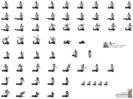 2 д спрайты персонажей