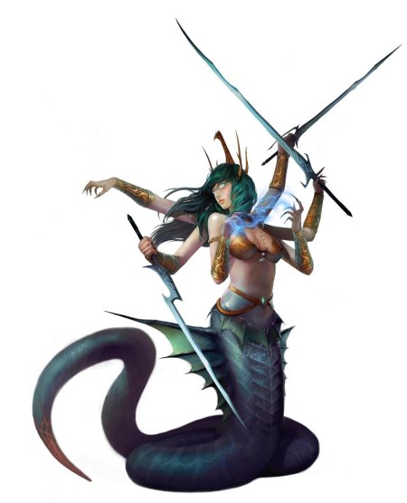 Герои меча и магии 3 наги art