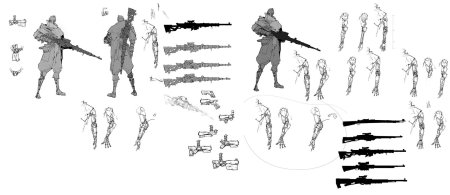 Концепт арты персонажей