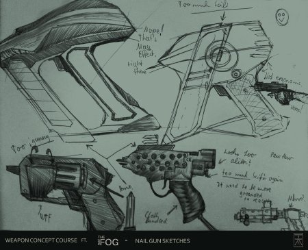 Концепт арт оружия