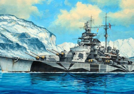 Сборная модель моделист линкор бисмарк