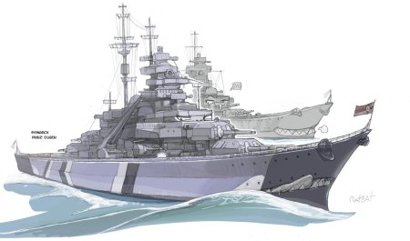 Линкор кригсмарине бисмарк