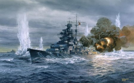 Линкор кригсмарине бисмарк