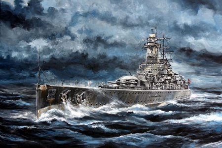 Линкор кригсмарине бисмарк