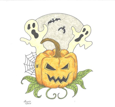 Рисунки хэллоуин