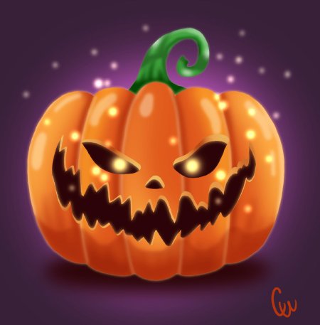 Тыква хэллоуин рисунки