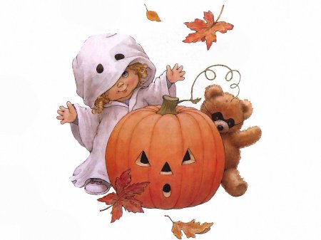 Милые рисунки на хэллоуин