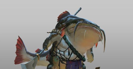 Рыба концепт арт