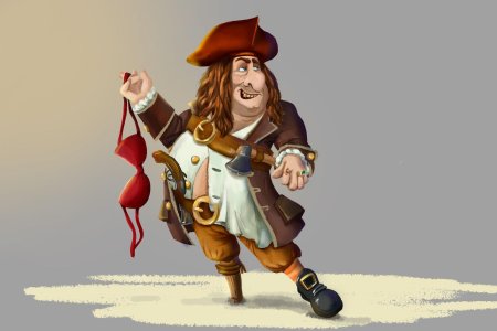 Пират мультяшный