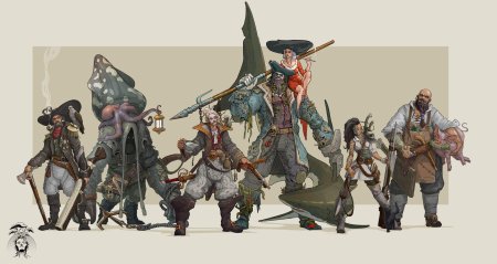 Днд пират концепт арт