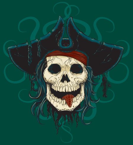Череп пиратский