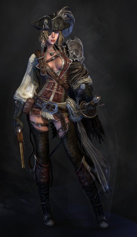 Девушка пират