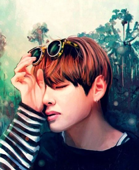 Тэхен бтс арт