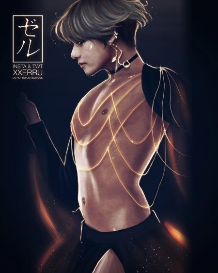 Тэхен бтс арт