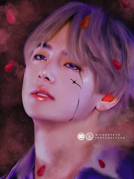 Тэхен бтс арт