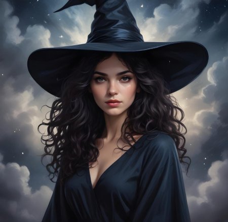 Красивая ведьма