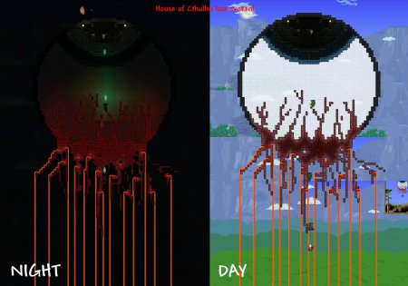 Глаз ктулху в террарии