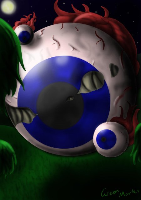 Террария босс глаз ктулху