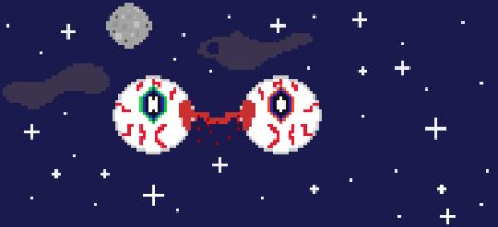 Глаз ктулху пиксель